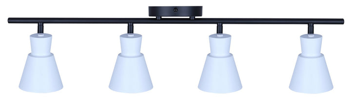 Canarm Canada - IT1163A04BW10 - Four Light Track Lighting - Radley - White