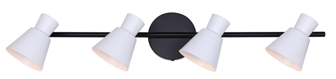 Radley Four Light Track Lighting in White - available from The Lighting Shoppe, trusted by Canadian homeowners
