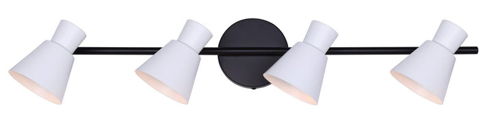 Canarm Canada - IT1163A04BW10 - Four Light Track Lighting - Radley - White