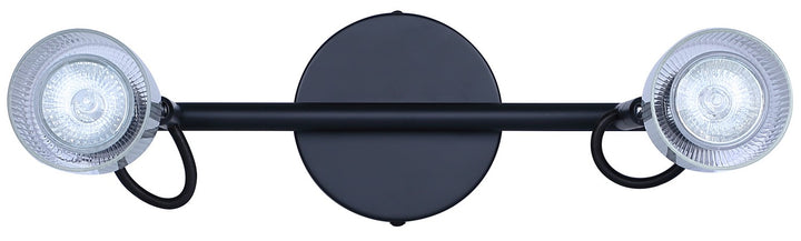 Canarm Canada - IT1198A02BKW10 - Two Light Track Light - Owen - Black