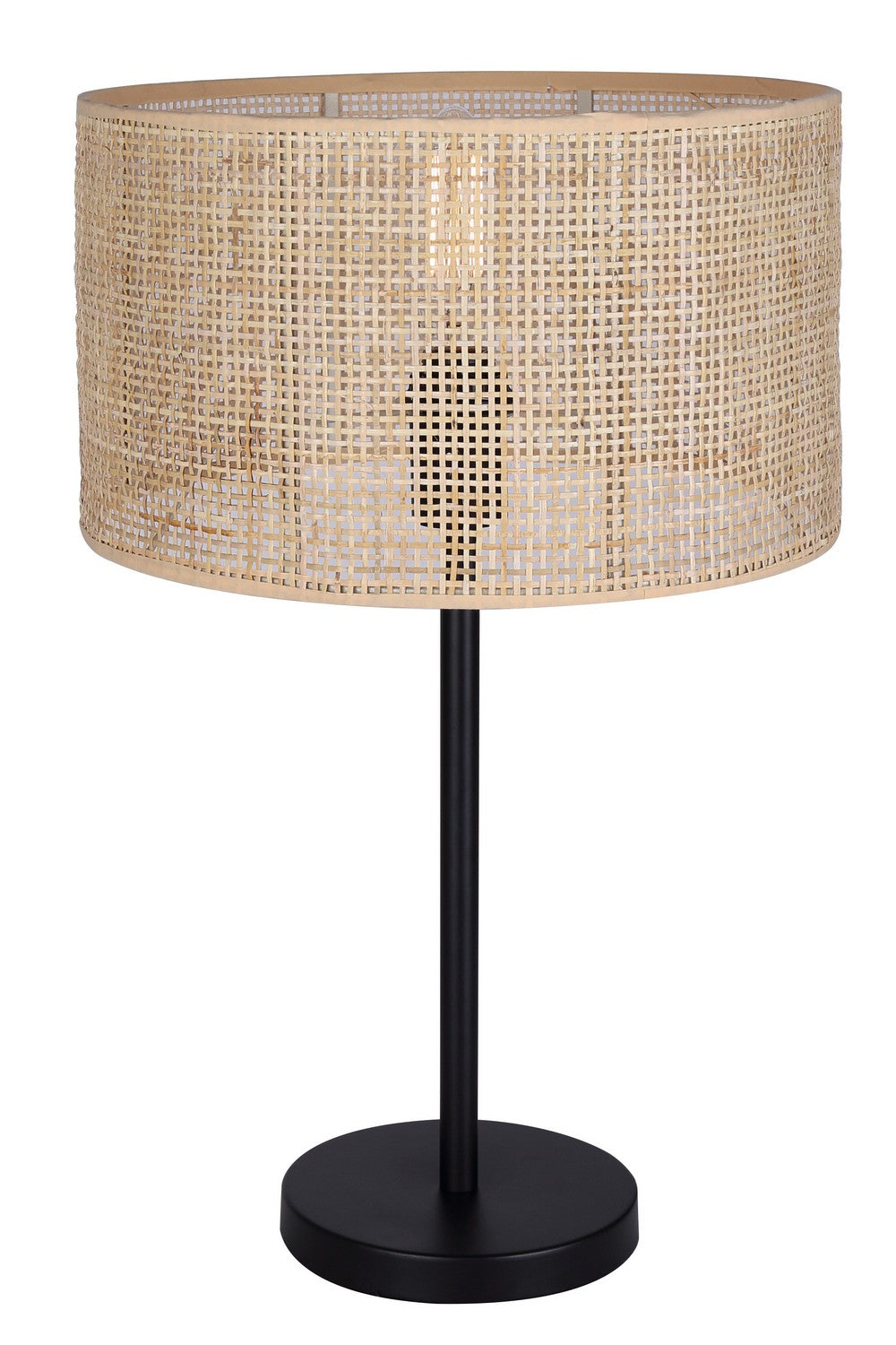Bellamy One Light Table Lamp in Matte Black - available from The Lighting Shoppe, trusted by Canadian homeowners