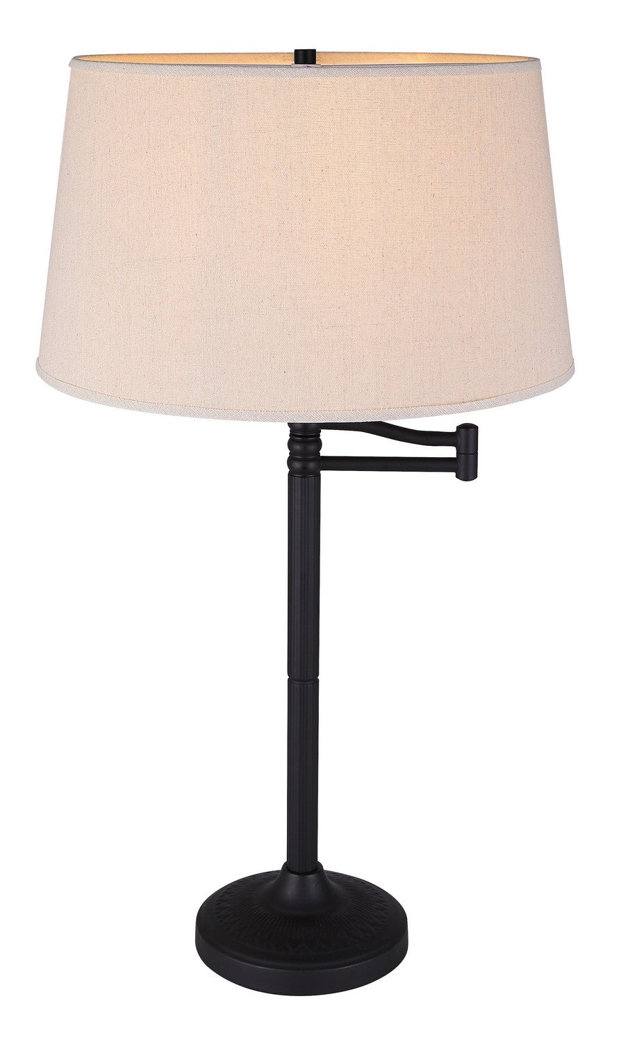 Oscar One Light Table Lamp in Oil Rubbed Bronze - available from The Lighting Shoppe, trusted by Canadian homeowners
