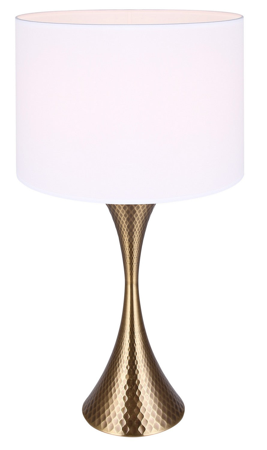 Mica One Light Table Lamp in Gold - available from The Lighting Shoppe, trusted by Canadian homeowners