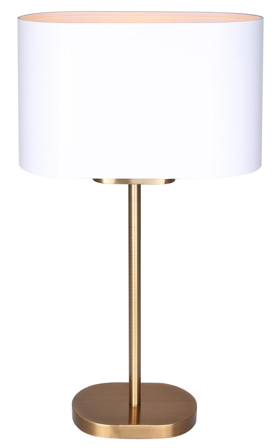 Kov One Light Table Lamp in Gold - available from The Lighting Shoppe, trusted by Canadian homeowners