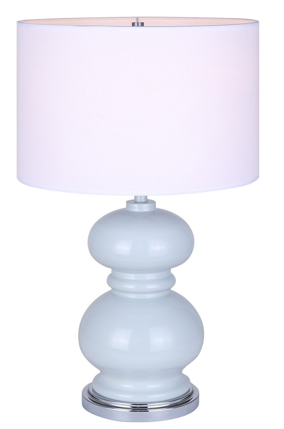 Biely One Light Table Lamp in Light Blue - available from The Lighting Shoppe, trusted by Canadian homeowners