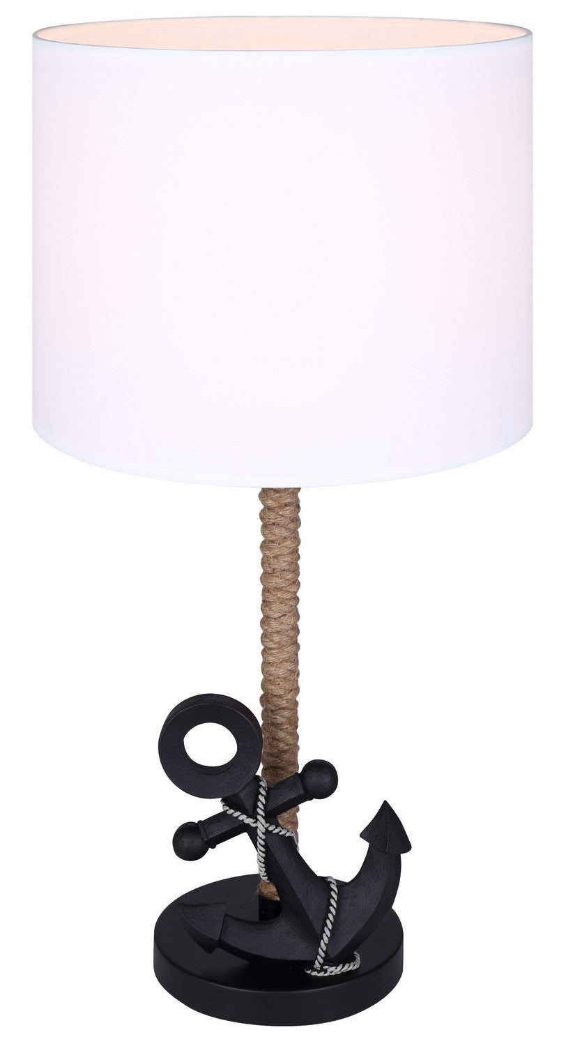 Sidro One Light Table Lamp in Matte Black - available from The Lighting Shoppe, trusted by Canadian homeowners