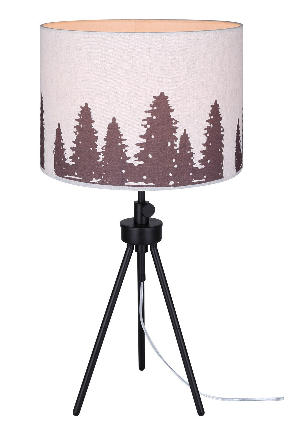 Holt One Light Table Lamp in Matte Black - available from The Lighting Shoppe, trusted by Canadian homeowners