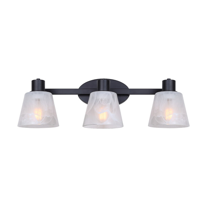 Canarm Canada - IVL1151A03BK - Three Light Vanity - Luelle - Black