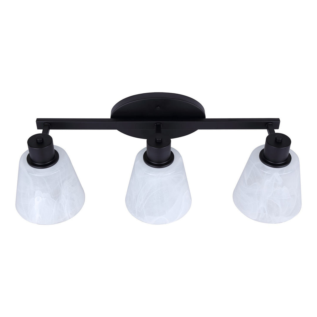 Canarm Canada - IVL1151A03BK - Three Light Vanity - Luelle - Black