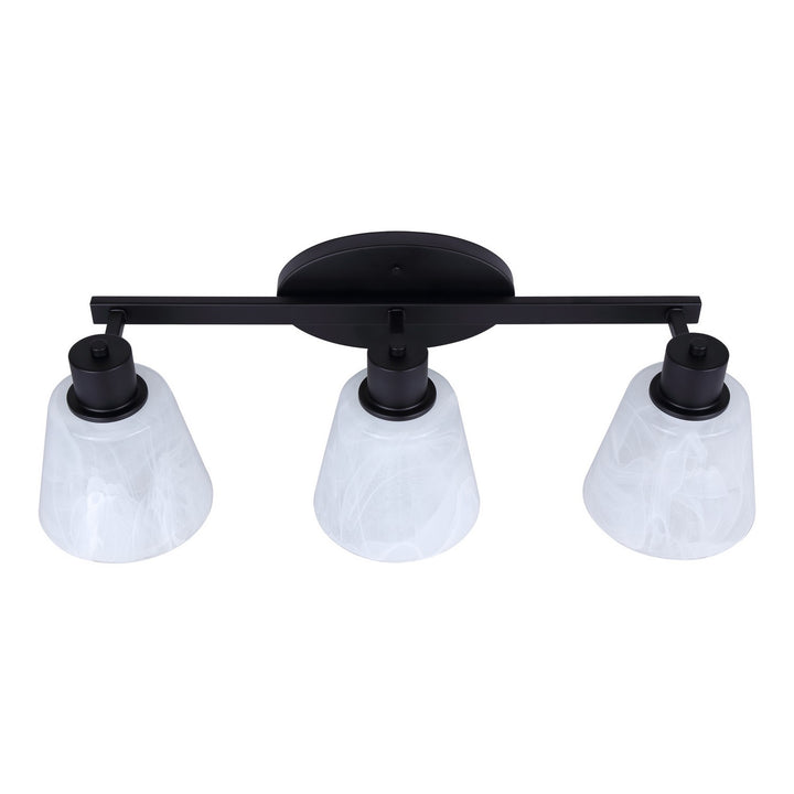 Canarm Canada - IVL1151A03BK - Three Light Vanity - Luelle - Black