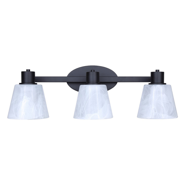 Canarm Canada - IVL1151A03BK - Three Light Vanity - Luelle - Black