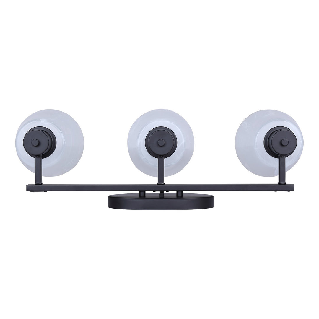 Canarm Canada - IVL1151A03BK - Three Light Vanity - Luelle - Black