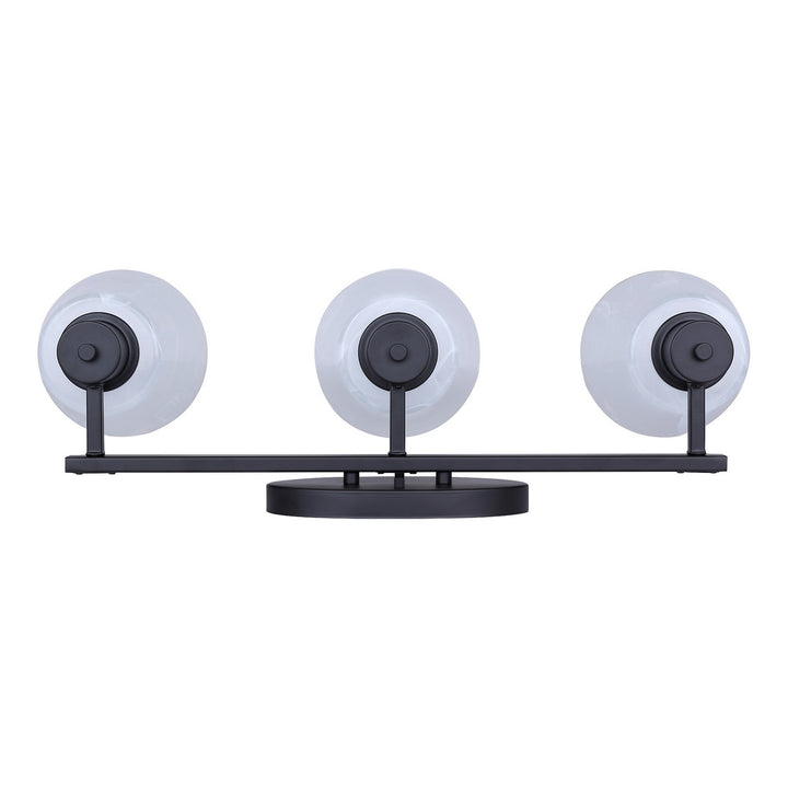 Canarm Canada - IVL1151A03BK - Three Light Vanity - Luelle - Black