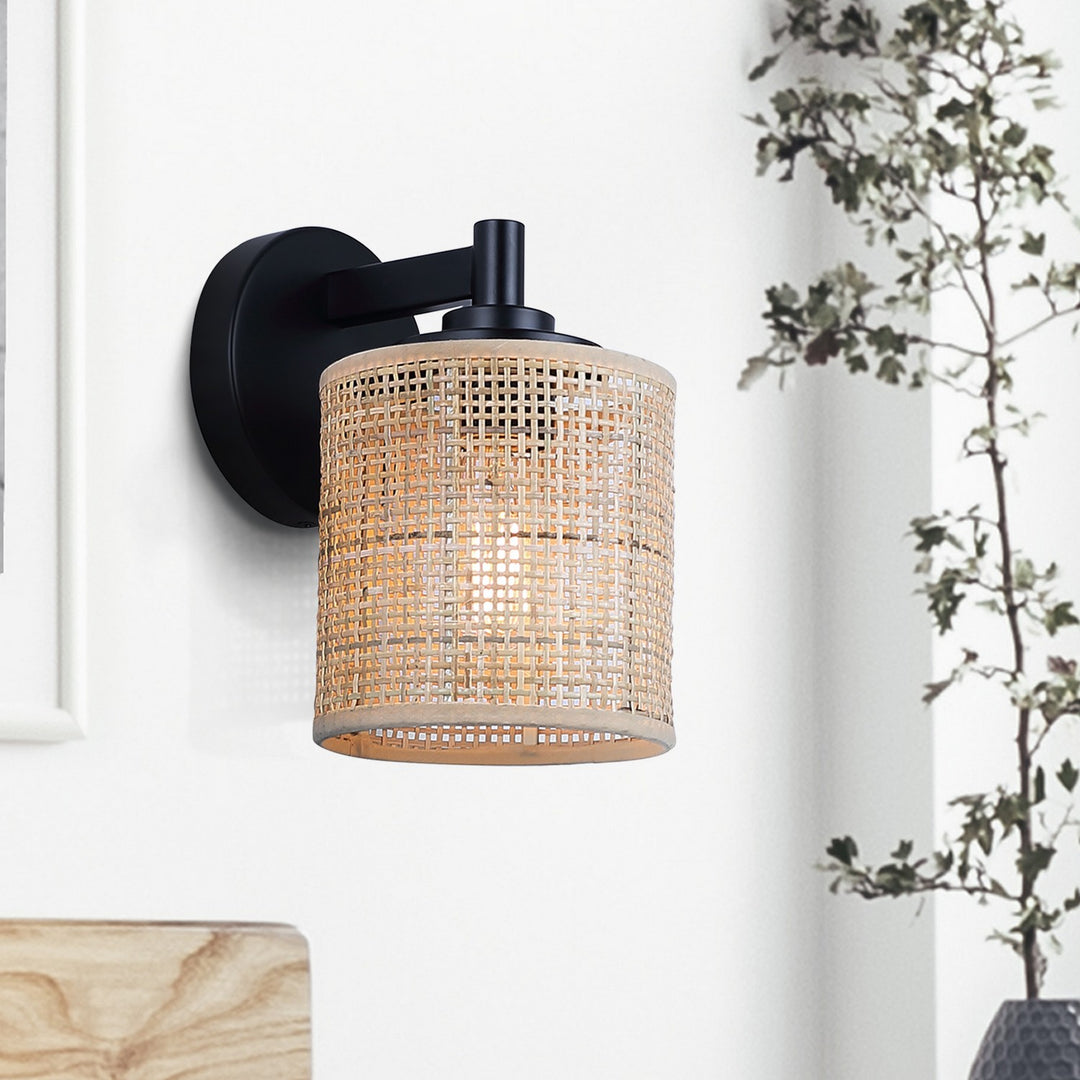 Canarm Canada - IVL1206A01BK - One Light Vanity - Meadow - Black