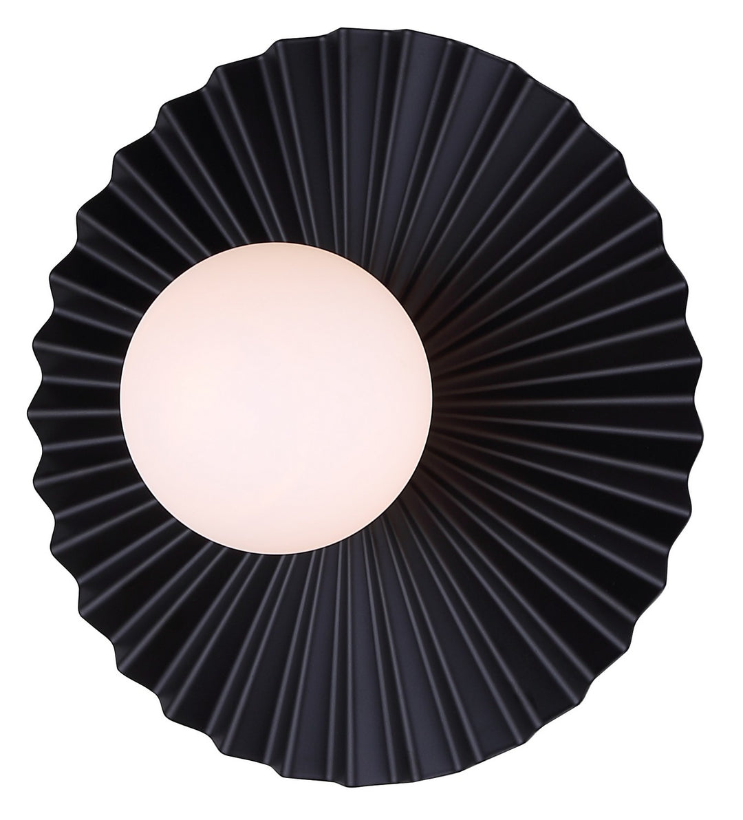 Payton One Light Vanity in Black - available from The Lighting Shoppe, trusted by Canadian homeowners
