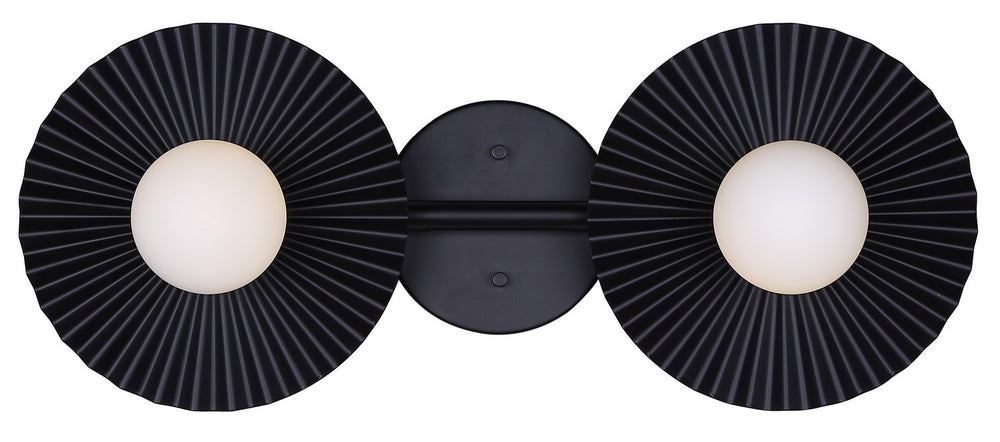 Canarm Canada - IVL1210A02BK9 - Two Light Vanity - Payton - Matte Black