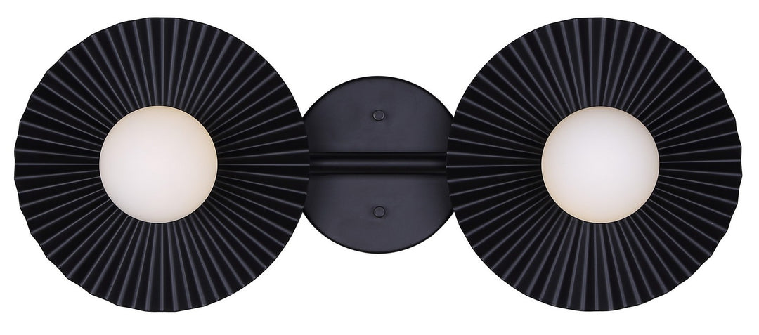 Canarm Canada - IVL1210A02BK9 - Two Light Vanity - Payton - Matte Black