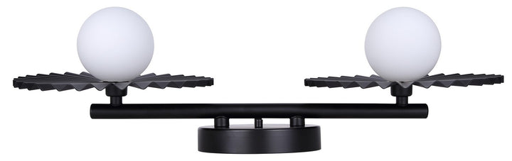 Canarm Canada - IVL1210A02BK9 - Two Light Vanity - Payton - Matte Black