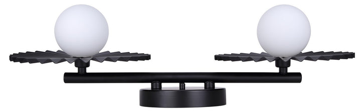 Canarm Canada - IVL1210A02BK9 - Two Light Vanity - Payton - Matte Black