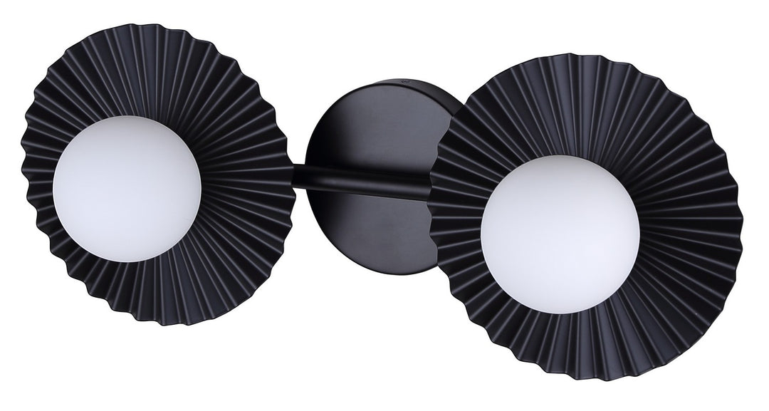 Canarm Canada - IVL1210A02BK9 - Two Light Vanity - Payton - Matte Black
