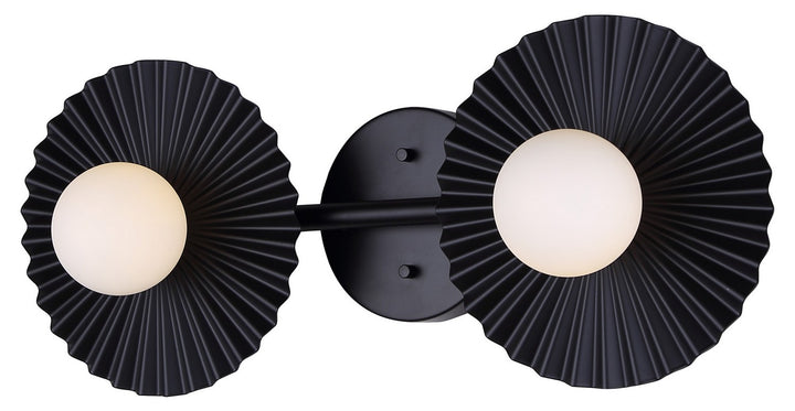 Canarm Canada - IVL1210A02BK9 - Two Light Vanity - Payton - Matte Black
