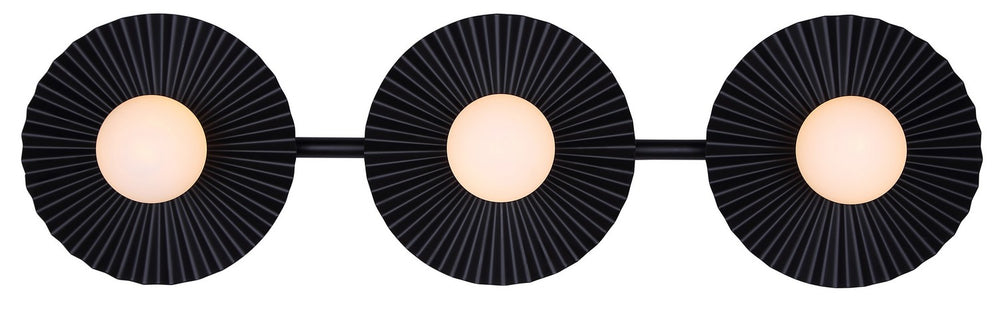 Canarm Canada - IVL1210A03BK9 - Three Light Vanity - Payton - Matte Black