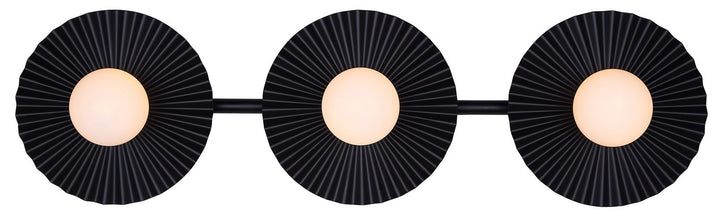 Canarm Canada - IVL1210A03BK9 - Three Light Vanity - Payton - Matte Black
