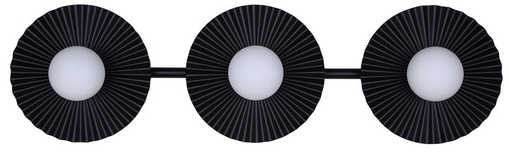 Canarm Canada - IVL1210A03BK9 - Three Light Vanity - Payton - Matte Black