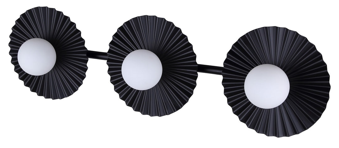 Canarm Canada - IVL1210A03BK9 - Three Light Vanity - Payton - Matte Black