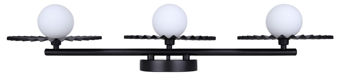 Canarm Canada - IVL1210A03BK9 - Three Light Vanity - Payton - Matte Black
