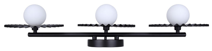 Canarm Canada - IVL1210A03BK9 - Three Light Vanity - Payton - Matte Black