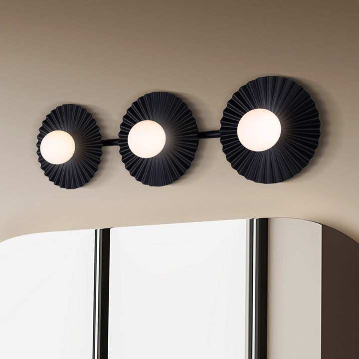 Canarm Canada - IVL1210A03BK9 - Three Light Vanity - Payton - Matte Black