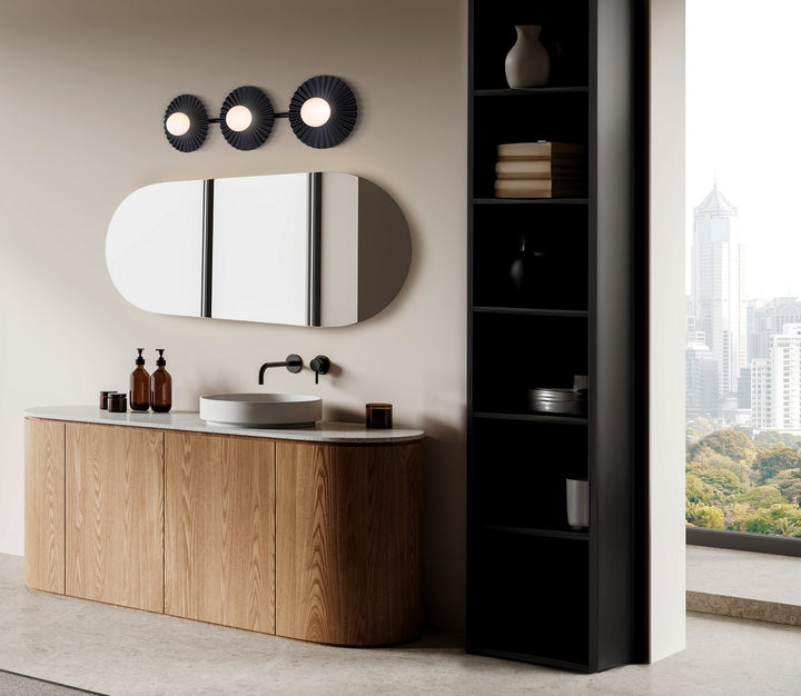 Canarm Canada - IVL1210A03BK9 - Three Light Vanity - Payton - Matte Black