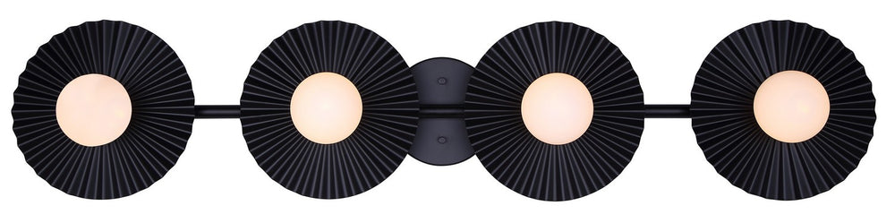 Canarm Canada - IVL1210A04BK9 - Four Light Vanity - Payton - Matte Black