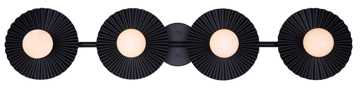 Canarm Canada - IVL1210A04BK9 - Four Light Vanity - Payton - Matte Black