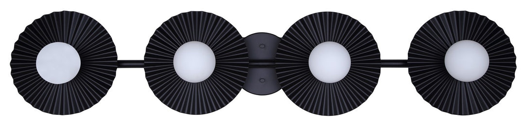 Canarm Canada - IVL1210A04BK9 - Four Light Vanity - Payton - Matte Black