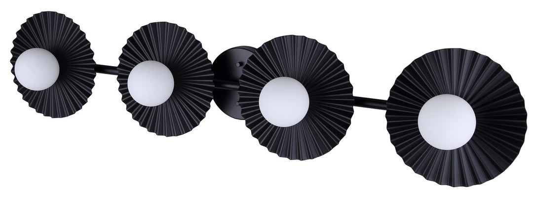 Canarm Canada - IVL1210A04BK9 - Four Light Vanity - Payton - Matte Black