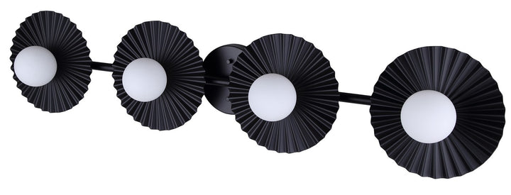 Canarm Canada - IVL1210A04BK9 - Four Light Vanity - Payton - Matte Black