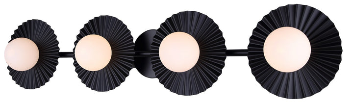 Canarm Canada - IVL1210A04BK9 - Four Light Vanity - Payton - Matte Black