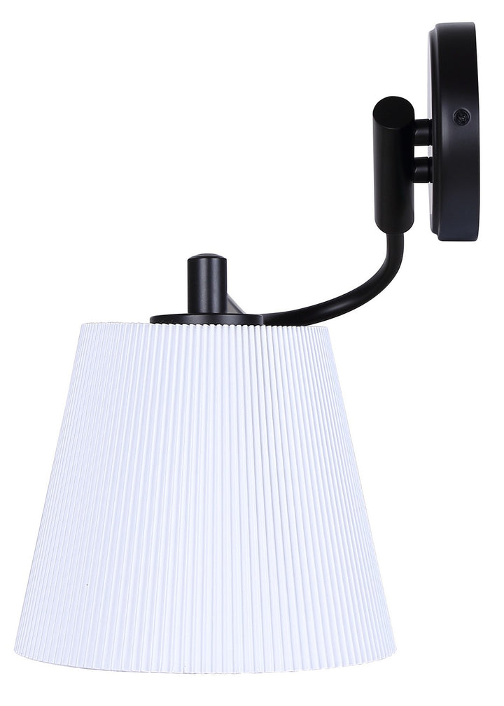 Canarm Canada - IWF1201A01BK - One Light Wall Sconce - Aspen - Black
