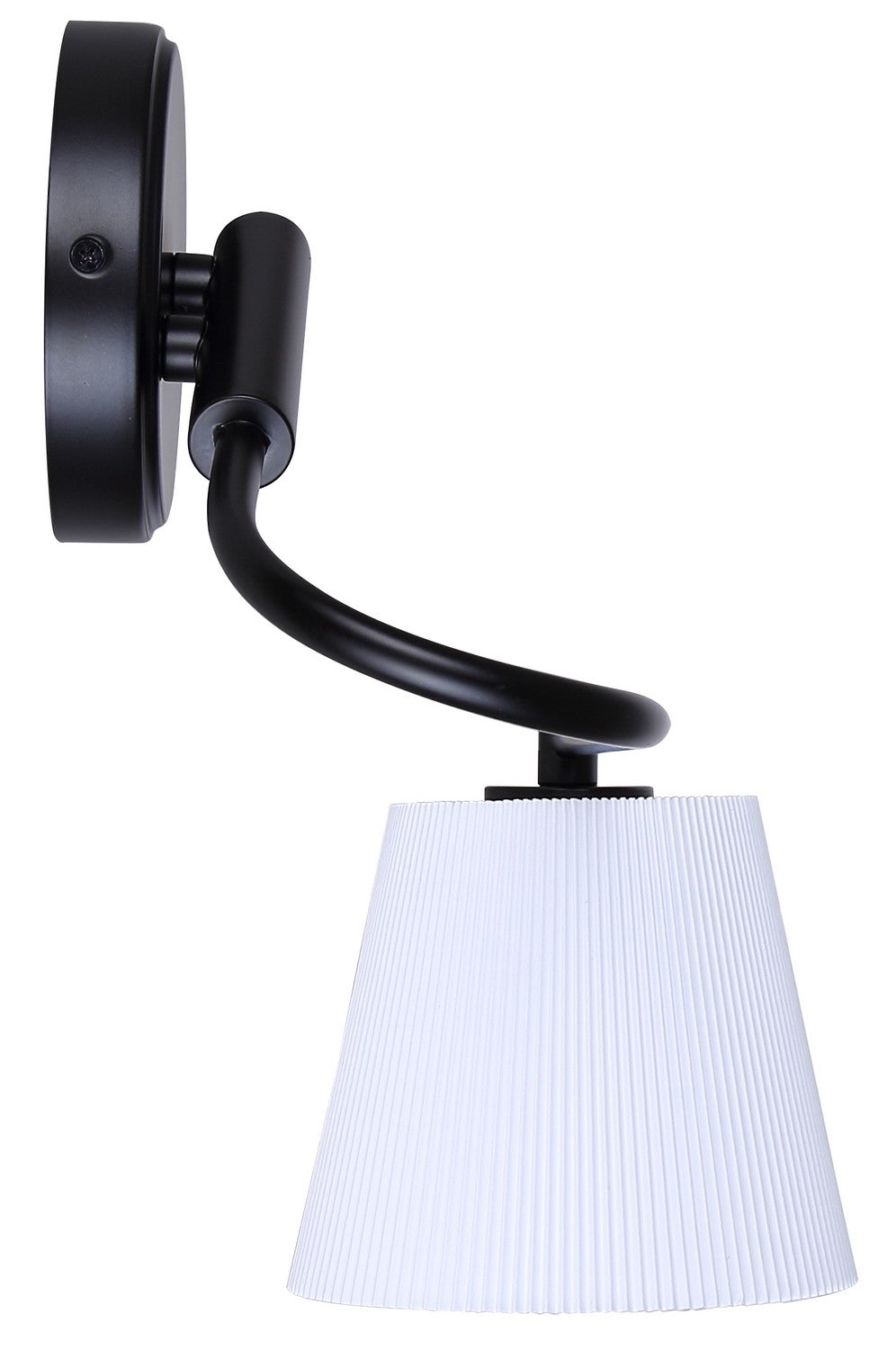 Canarm Canada - IWF1201A01BK - One Light Wall Sconce - Aspen - Black