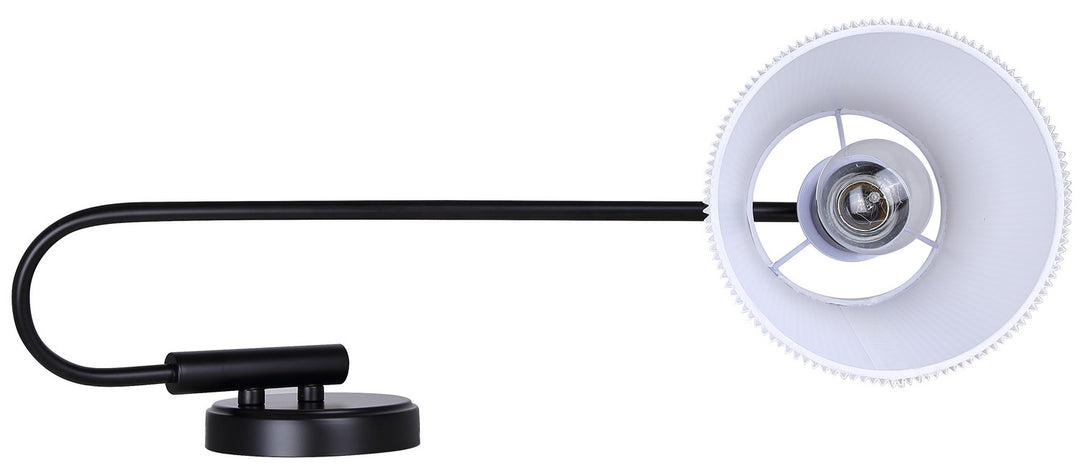 Canarm Canada - IWF1201A01BK - One Light Wall Sconce - Aspen - Black
