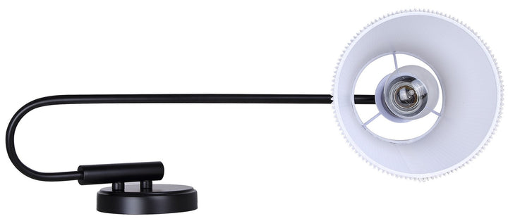 Canarm Canada - IWF1201A01BK - One Light Wall Sconce - Aspen - Black