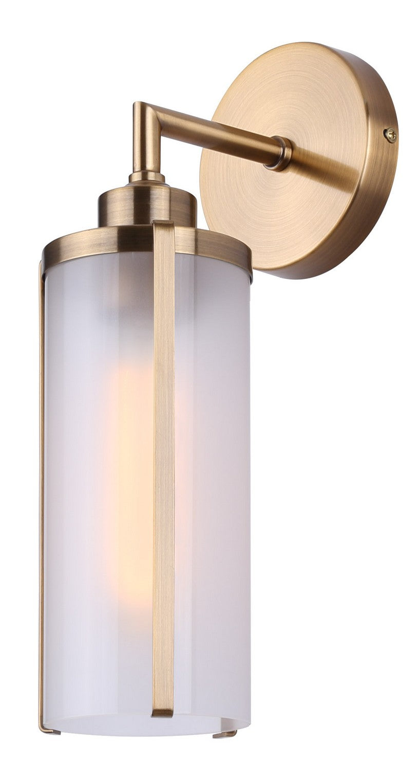 Daphne One Light Wall Sconce in Gold - available from The Lighting Shoppe, trusted by Canadian homeowners