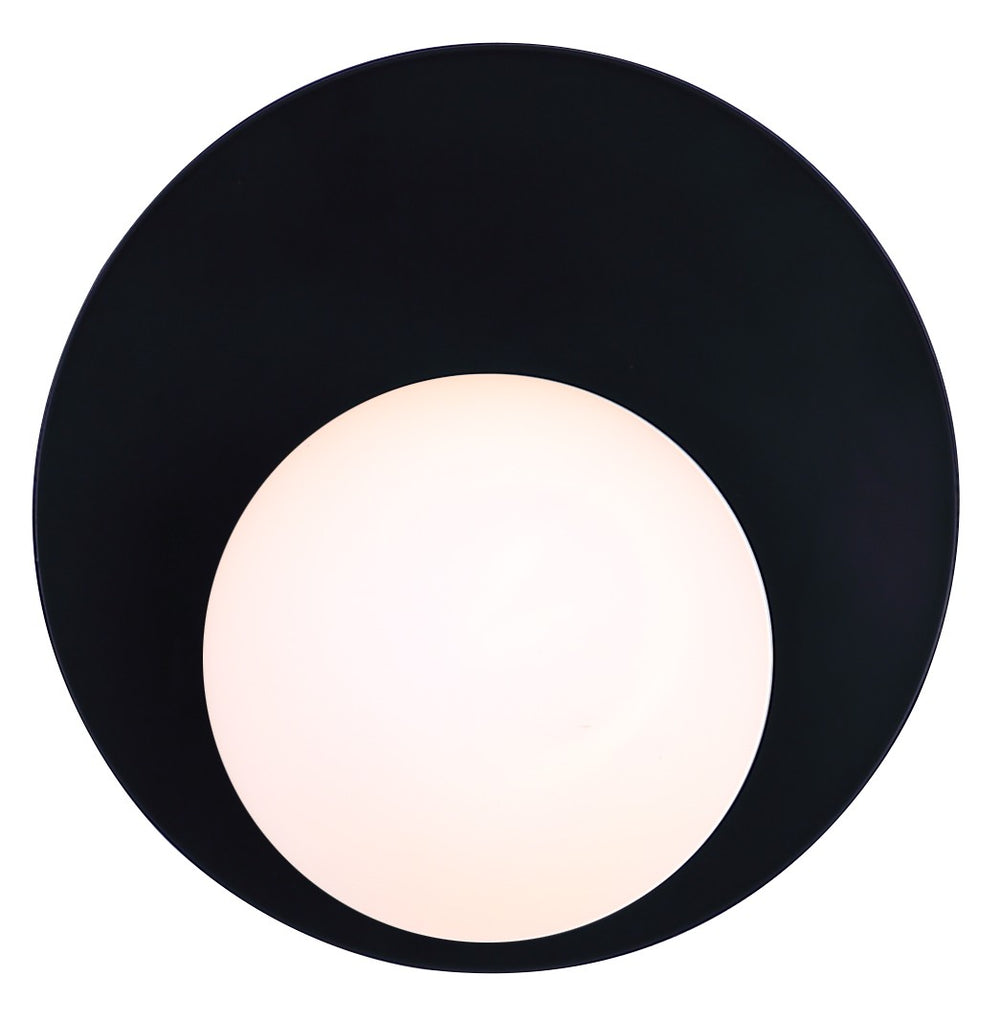 Canarm Canada - IWF2188B01BK9 - One Light Wall Sconce - Mesa - White