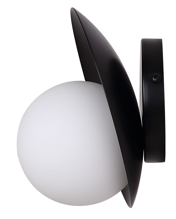 Canarm Canada - IWF2188B01BK9 - One Light Wall Sconce - Mesa - White