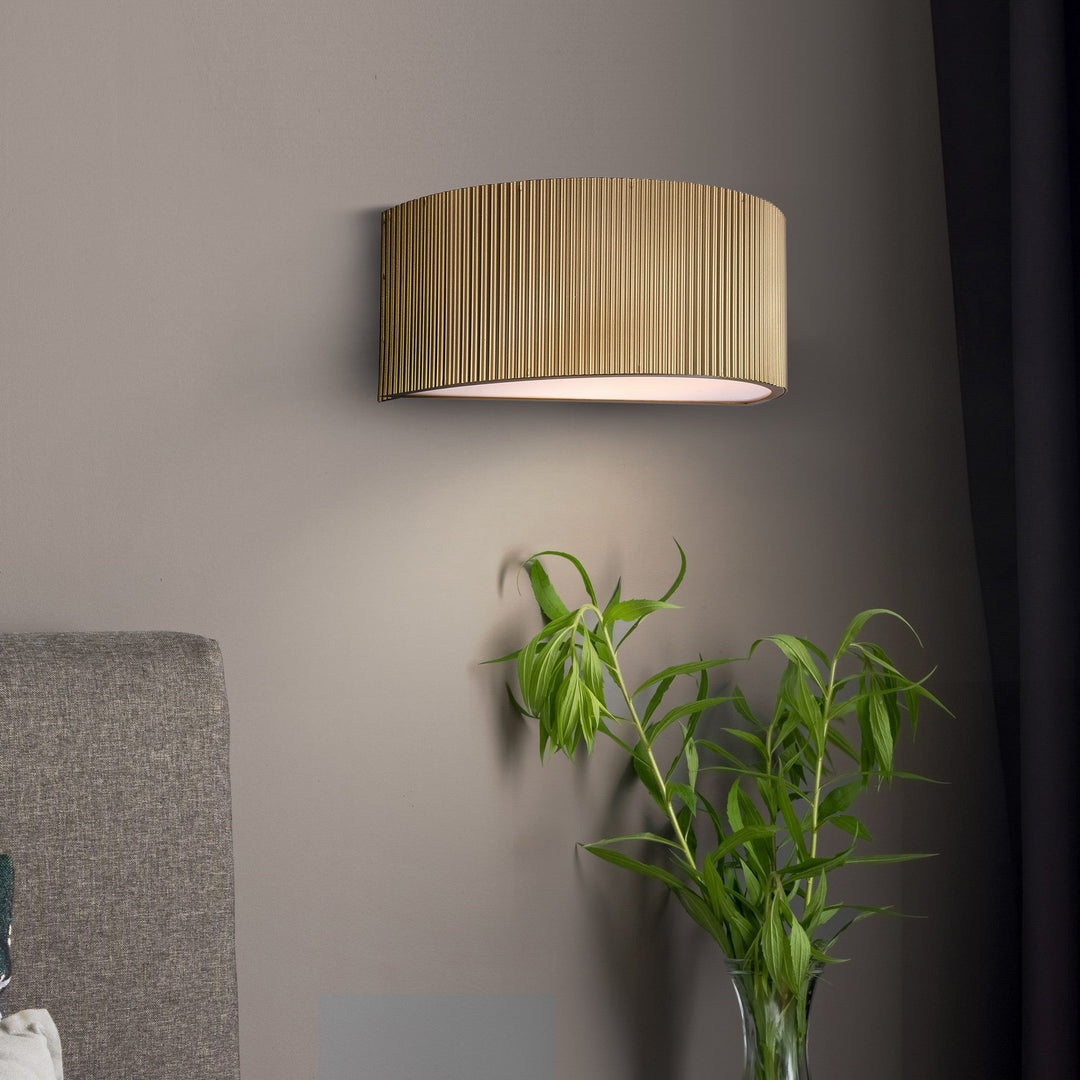 Canarm Canada - IWL1208A12PGD - One Light Wall Sconce - Scarlett - Painted Gold