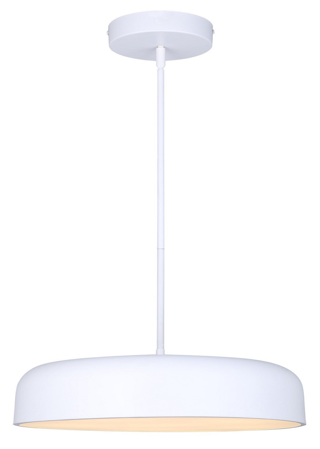 Zaria LED Chandelier in White - available from The Lighting Shoppe, trusted by Canadian homeowners