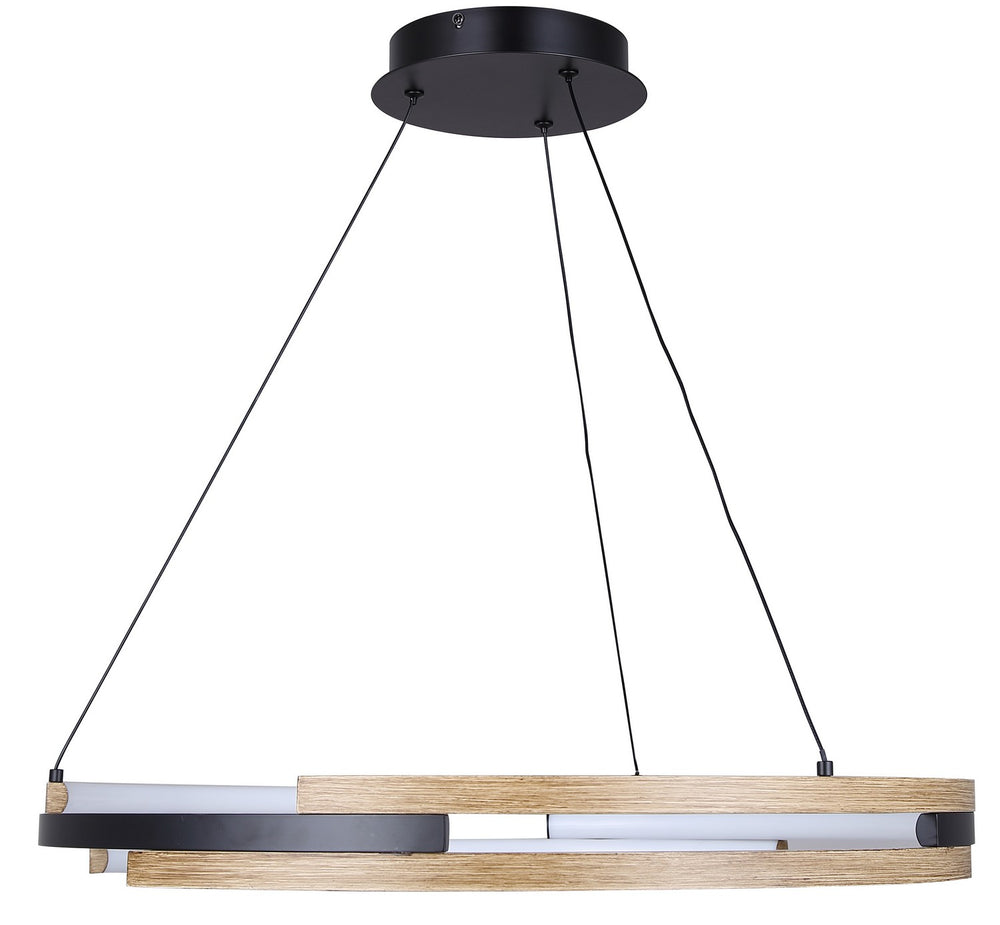 Canarm Canada - LCH283A24BKB - LED Chandelier - Azria - Matte Black
