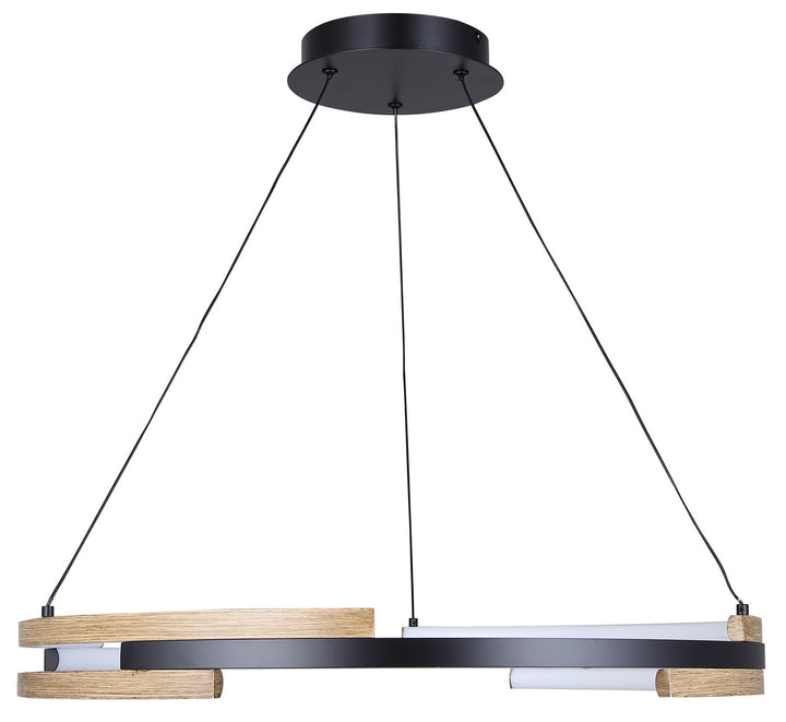 Canarm Canada - LCH283A24BKB - LED Chandelier - Azria - Matte Black